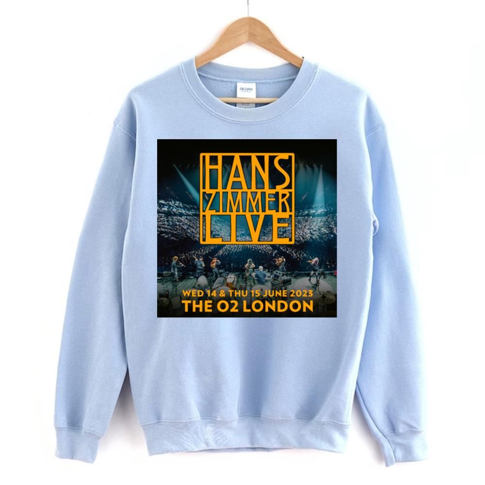 The 02 London 2023 Hans Zimmer Limited Edition Tshirts
